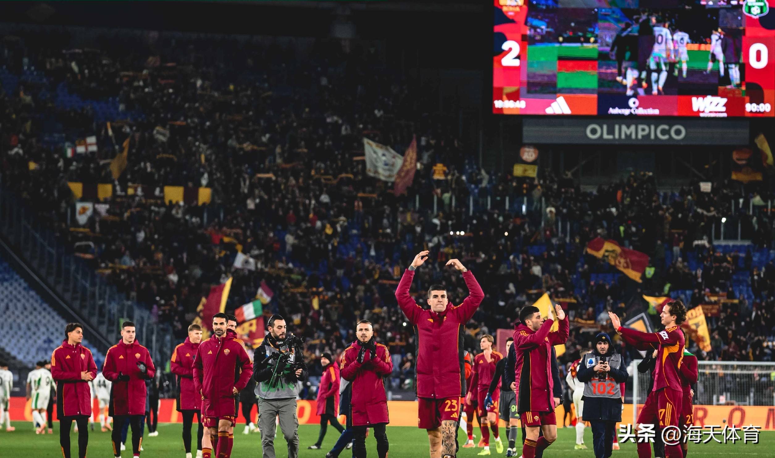 乐竞体育-包含冲刺阶段欧联焦点战；罗马绝杀压哨；赛场秩序良好；数据趋势出现新变化的词条